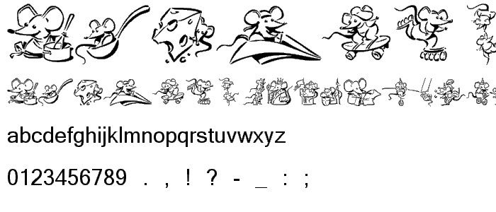 LCR Meeses font